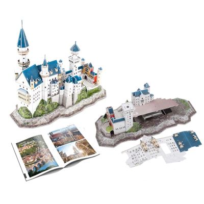 Пъзел 3D National Geographic Germany Neuschwanstein Castle 121ч. CubicFun DS0990h