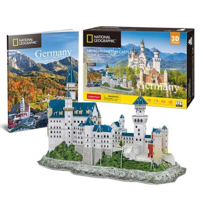 Пъзел 3D National Geographic Germany Neuschwanstein Castle 121ч. CubicFun DS0990h