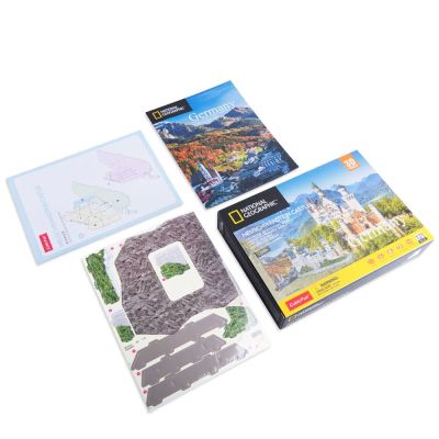 Пъзел 3D National Geographic Germany Neuschwanstein Castle 121ч. CubicFun DS0990h