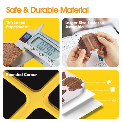 Пъзел 3D National Geographic Triceratops 44ч. CubicFun DS1052h