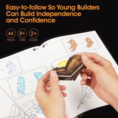 Пъзел 3D National Geographic Triceratops 44ч. CubicFun DS1052h