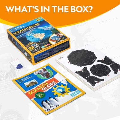 Пъзел 3D National Geographic Глобус с изтриване 32ч. CubicFun DS1082h