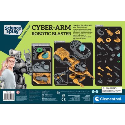 Кибер ръка с роботизиран бластер CLEMENTONI SCIENCE PLAY 75086
