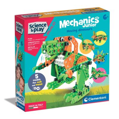 Конструктор Динозаври CLEMENTONI Science Play Mechanics Junior 75061