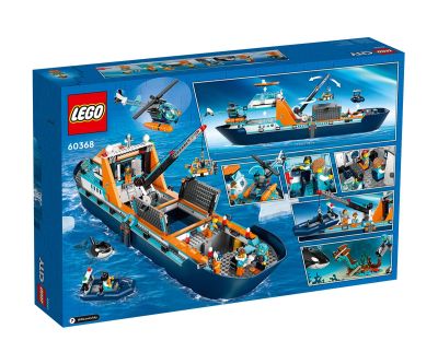 Конструктор LEGO City 60368 Арктически изследователски кораб