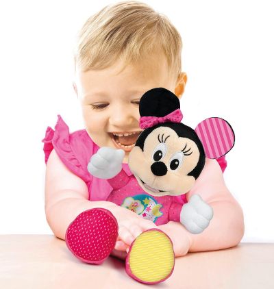 Плюшена играчка Minnie Mause със звук и светлина Clementoni Baby 17207