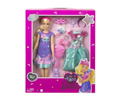  Barbie Моята първа Луксозна кукла Барби Mattel HMM66