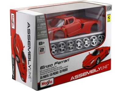 Метална кола за сглобяване ENZO Ferrari 1:24 39964