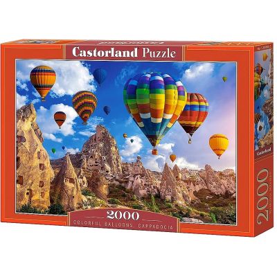 Пъзел Colorful Balloons, Cappadocia 2000 части Castorland 200900
