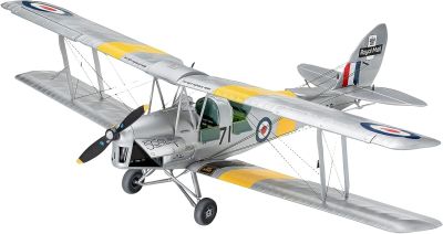 Сглобяем модел Revell Тренировъчен самолет D.H. 82A Tiger Moth