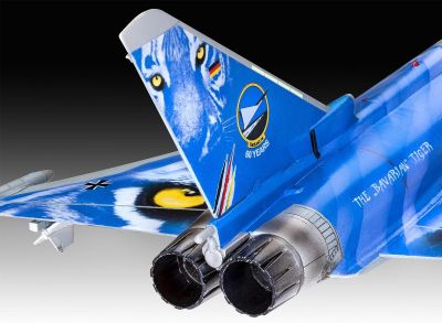 Сглобяем модел Revell самолет Eurofighter Typhoon The Bavarian Tiger 2021