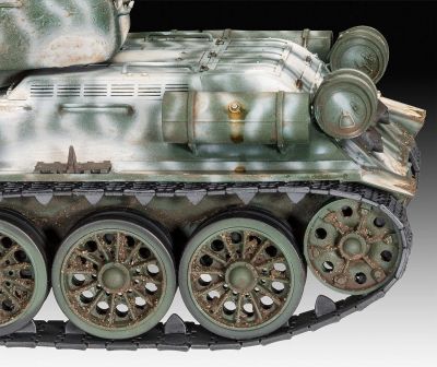 Сглобяем модел Revell Съветски танк T-34/85