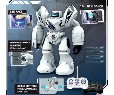 Робо blast с радио контрол Silverlit 88097 бял