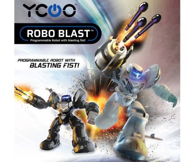 Робо blast с радио контрол Silverlit 88097 бял