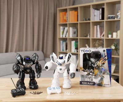 Робо blast с радио контрол Silverlit 88097 бял