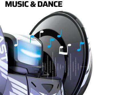 Робо blast с радио контрол Silverlit 88097 черен