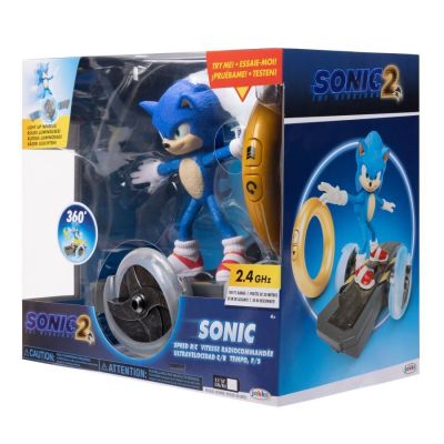 Sonic с радиоуправляем спийдер The Hedgehog 2 Movie Jakks Pacific 