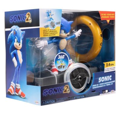 Sonic с радиоуправляем спийдер The Hedgehog 2 Movie Jakks Pacific 