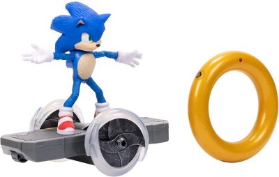 Sonic с радиоуправляем спийдер The Hedgehog 2 Movie Jakks Pacific 
