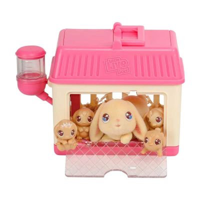 Little Live Pets Къщичка със зайче и бебета изненади Mama Surprise Minis