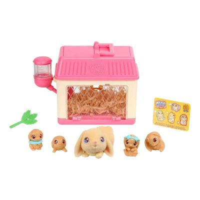 Little Live Pets Къщичка със зайче и бебета изненади Mama Surprise Minis