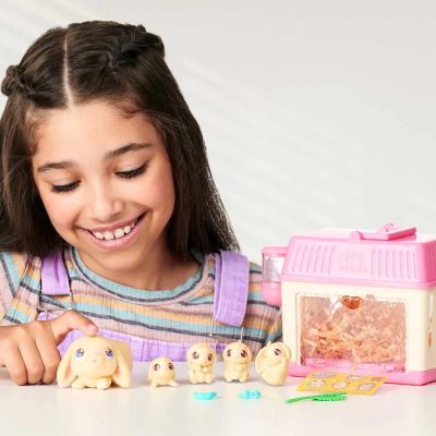 Little Live Pets Къщичка със зайче и бебета изненади Mama Surprise Minis