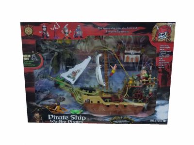 Пиратски кораб с пирати 37001