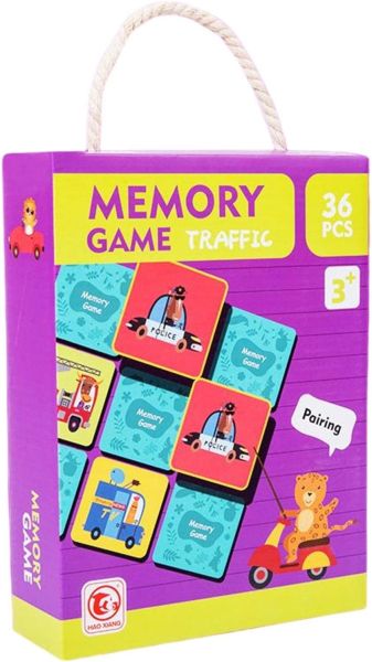 Занимателна игра за памет - Трафик
