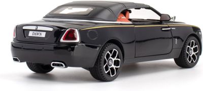 Метален автомобил Rolls Royce Phantom със звук и светлини 1/24 черен