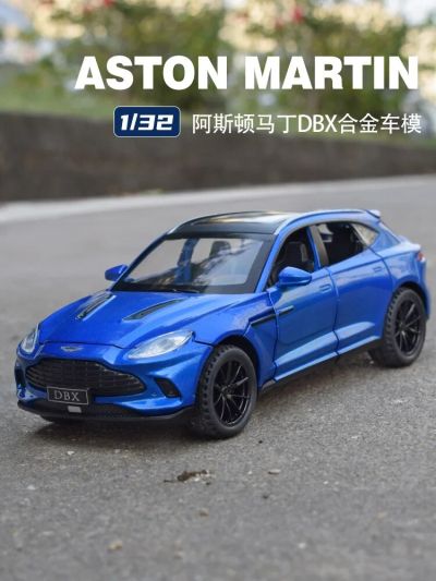 Метална количка Aston Martin DBX SUV 1/32 синя