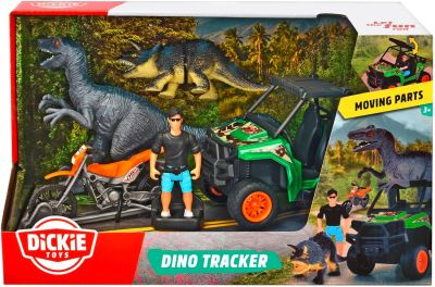 Кола с Ловец на динозаври T-Rex Dickie 203834009 