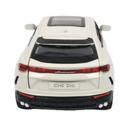 Метален автомобил Lamborghini Urus SUV със звук и светлини 1/24 бял