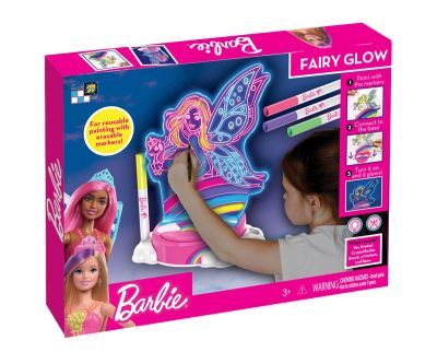 Приказно сияние за рисуване и оцветване Diamant Toys 3424E - Barbie 