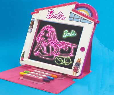 Светеща дъска за рисуване Premium Glow Pad Barbie Diamant Toys 5115CO 