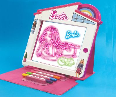 Светеща дъска за рисуване Premium Glow Pad Barbie Diamant Toys 5115CO 