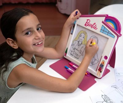 Светеща дъска за рисуване Premium Glow Pad Barbie Diamant Toys 5115CO 