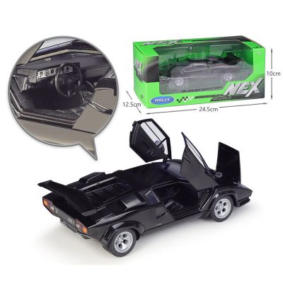 Метален автомобил Lamborghini Countach LP 5000 S Welly 1:24 
