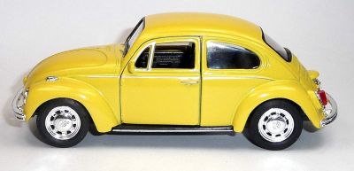 Метална кола Volkswagen Beetle Welly 1:34  