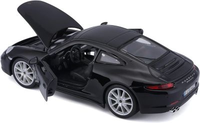 Метална кола Porsche 911 Carrera S black Bburago 1:24 