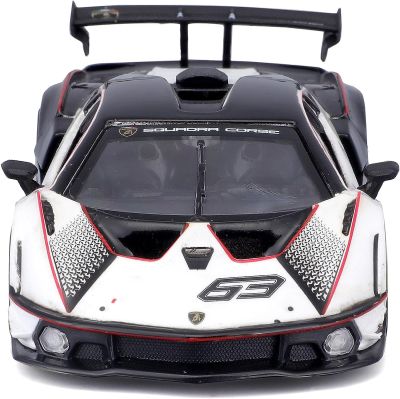 Метална кола Lamborghini Essenza SCV12 Bburago 1:24 бял