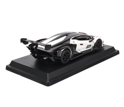 Метална кола Lamborghini Essenza SCV12 Bburago 1:24 бял