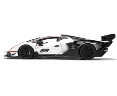 Метална кола Lamborghini Essenza SCV12 Bburago 1:24 бял