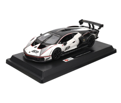 Метална кола Lamborghini Essenza SCV12 Bburago 1:24 бял