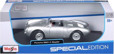 Метална кола Porsche 550A Spyder Maisto 1/18 31843