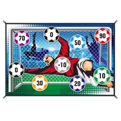 Футболна врата с 2 лепещи топки Soccer 