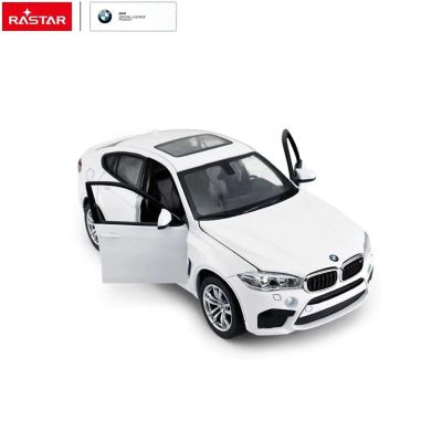 Метален Джип BMW X6M Rastar 1:24 - 56600 бял