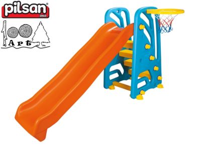 Градинска пързалка с баскетболен кош Pilsan 06142