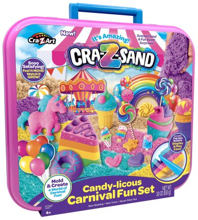 Комплект за игра с пясък Carnival CraZArt 19658 