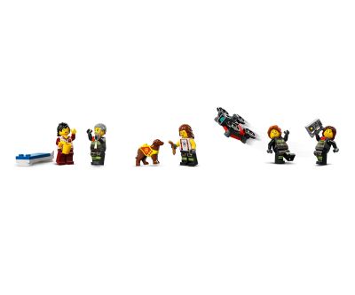 Конструктор LEGO City Fire 60414 Пожарна команда и пожарникарски камион