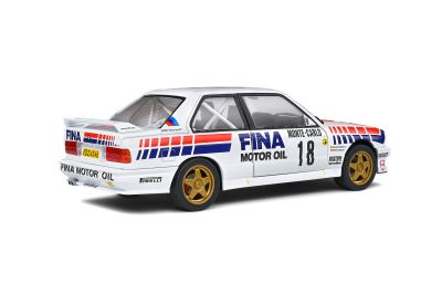 Метален автомобил BMW E30 M3 GR. A - Rally Monte Carlo 1989 - M.Duez/A.Lopes #18 Solido 1/18 - 1801518